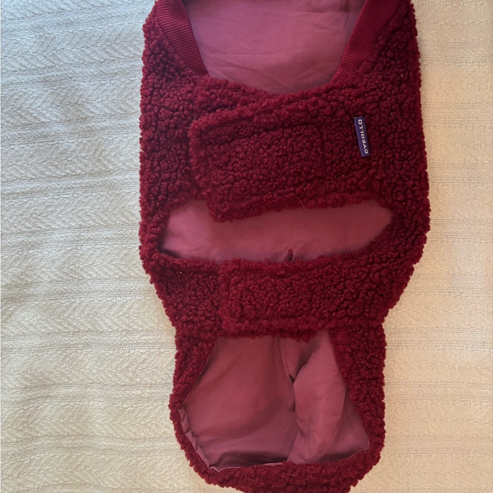 Cozy Red Pet Sweater